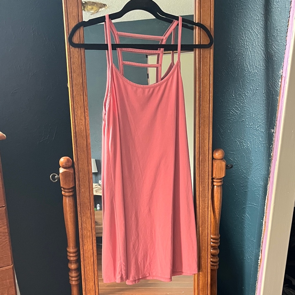 Alya Pink Sleeveless Dress